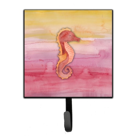 Carolines Treasures Seahorse Watercolor Leash or Key Holder BB7425SH4